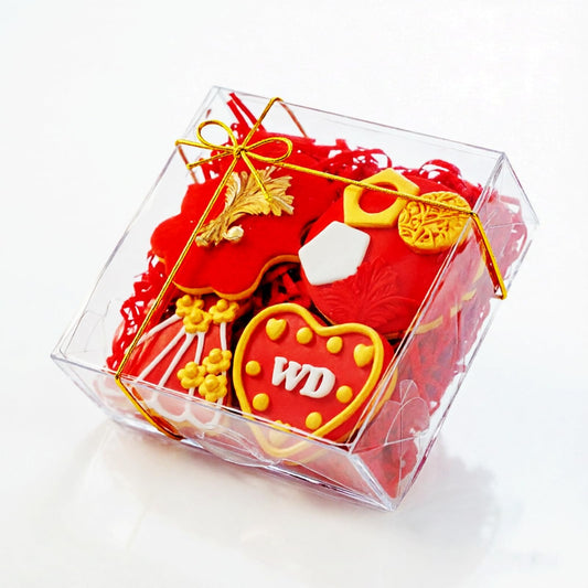 SLShePack 15Pack Clear Bakery Boxes 5x5x2 Inches Chocolate Covered Strawberry Boxes for 4 Mini Cake Boxes Cookies Macaron Boxes Pie Boxes Browines boxes