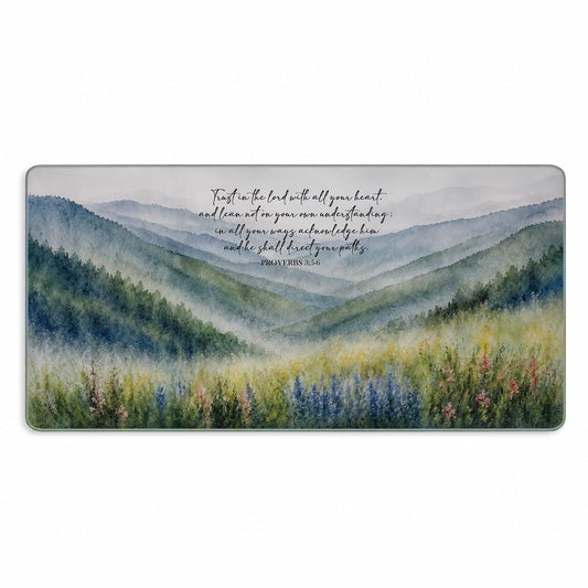gsgfdshf Bible Verse Christian Large Mouse Pad 31.5x15.7 in