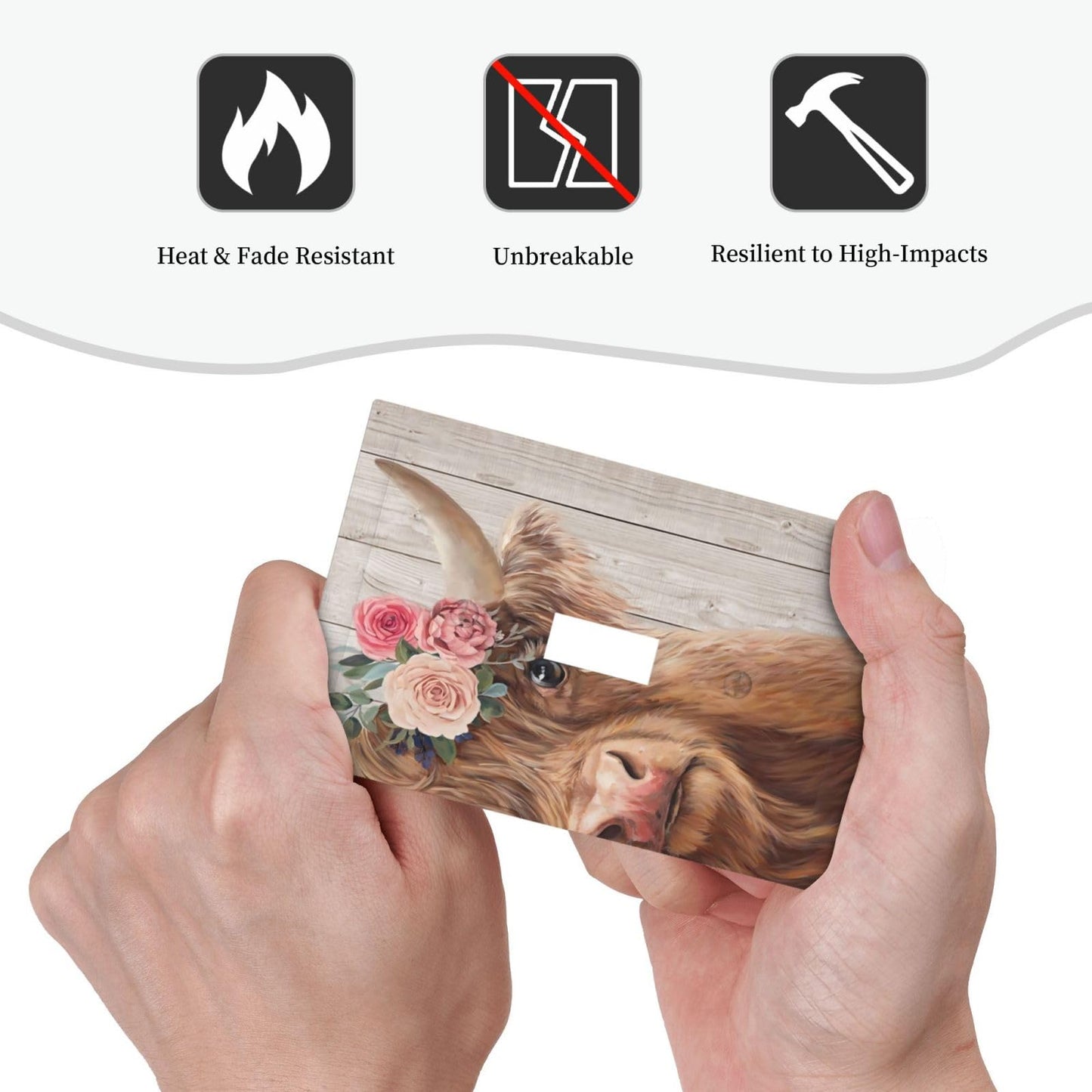 Lhdlnn Farmhouse Highland Cow Light Switch Cover 1 Gang Single Toggle Rustic Country Decorative Wall Plate Electrical Switchplate Receptacle Lightswitch Faceplate for Bathroom Bedroom Kitchen
