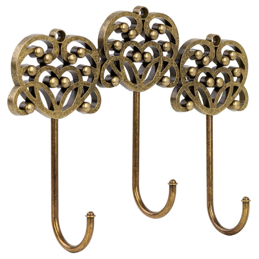 Ybenlld 1 PCS Retro Theme Bat Wall Hooks, Zinc Alloy Wall Mounted Hanging Racks, Decorative Coat Hooks for Keys, Towels, Clothes, Scarf, Bag