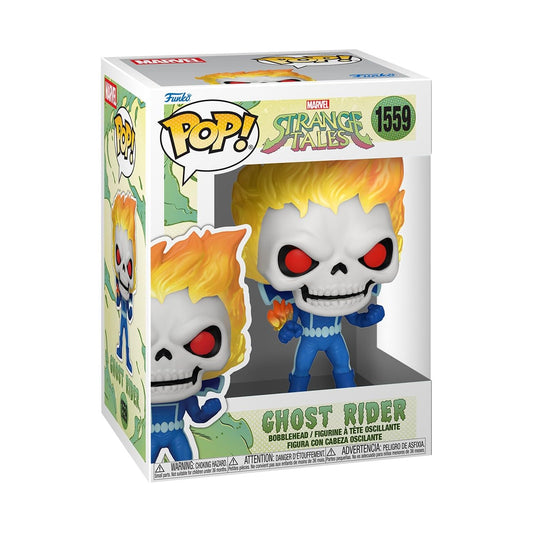 Funko Pop! Marvel: Strange Tales - Ghost Rider - Marvel Comics - Collectable Vinyl Figure - Gift Idea - Official Merchandise - Toys for Kids & Adults - Comic Books Fans - Model Figure for Collectors
