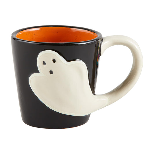 Mud Pie Glow In The Dark Mug, Ghost, 16oz