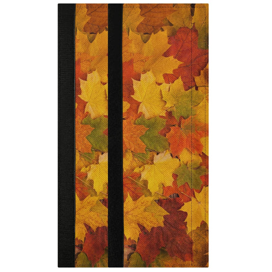 Oarencol Autumn Maple Leaves Refrigerator Door Handle Covers Vintage Fall Set of 2 Kitchen Appliance Decor for Fridge Oven Dishwasher