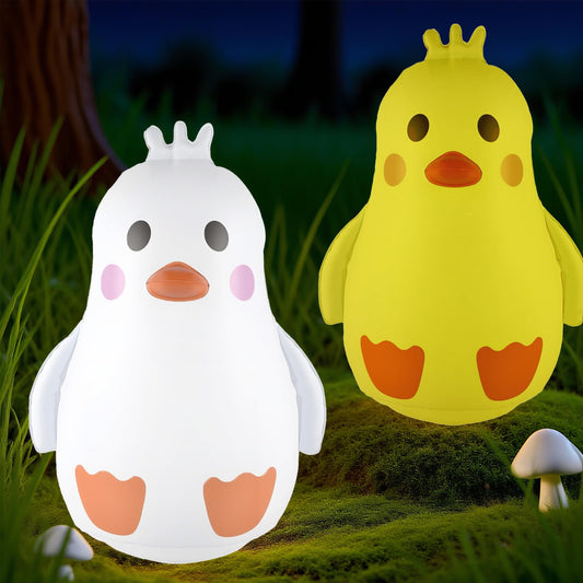 Solar Penguin Light, Rechargeable Globe Color Changing Solar Globe Lamp IP65 Waterproof Outdoor Garden RGB Warm White/White Orb Light for Patio Pool Yard Bar Party Decorative Lightin