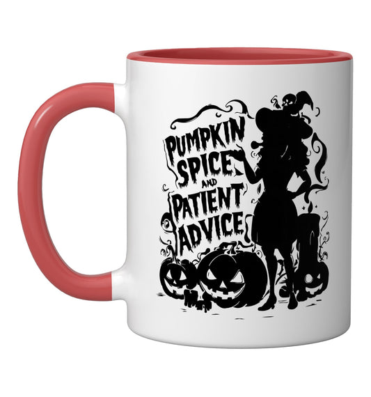 Astroenterology Nurse Halloween Nursing Trick Or Treat Ceramic Mug, Red/White