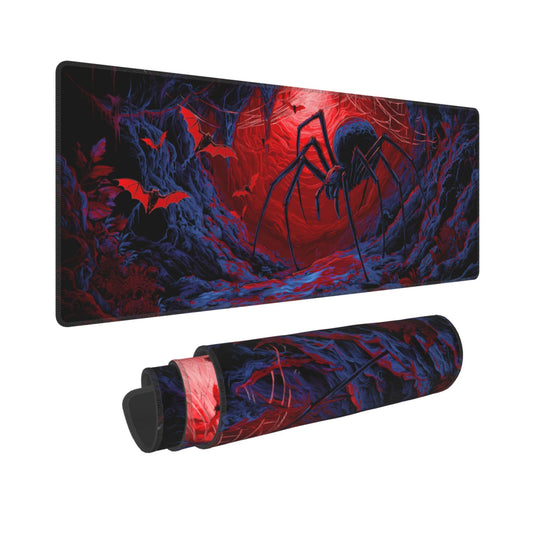 Halloween Mouse Pad Extended Large Gaming Mouse Pad XL Stitched Edges for Gamer Home Office 31.5 X 11.8 Inch