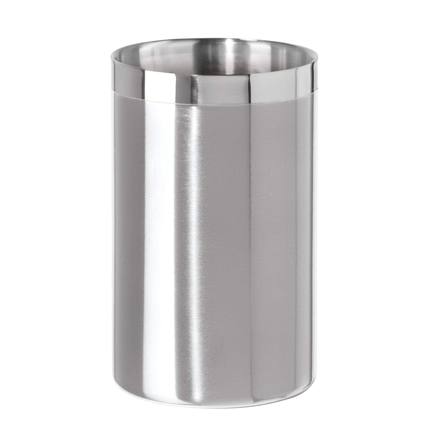 OGGI Stainless Steel Double Wall Wine Cooler - Insulated Tabletop Wine Chiller for White Wine & Champagne, Fits Most Standard Sized Bottles