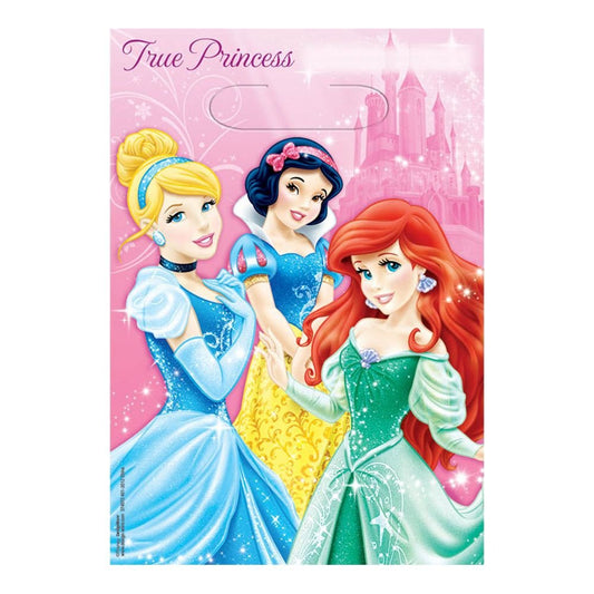 American Greetings Disney Princess Treat Bags (8-Pack), Party Supplies