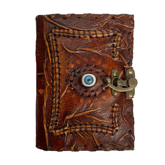 Hocus Pocus Book of Spells, Hocus Pocus Leather Journal, Hocus Pocus Spellbook Blank Diary, Halloween Leather Journal, Grimoire Book of Shadows, Hocus Pocus Notebook, Halloween Journal 5x7 Inches