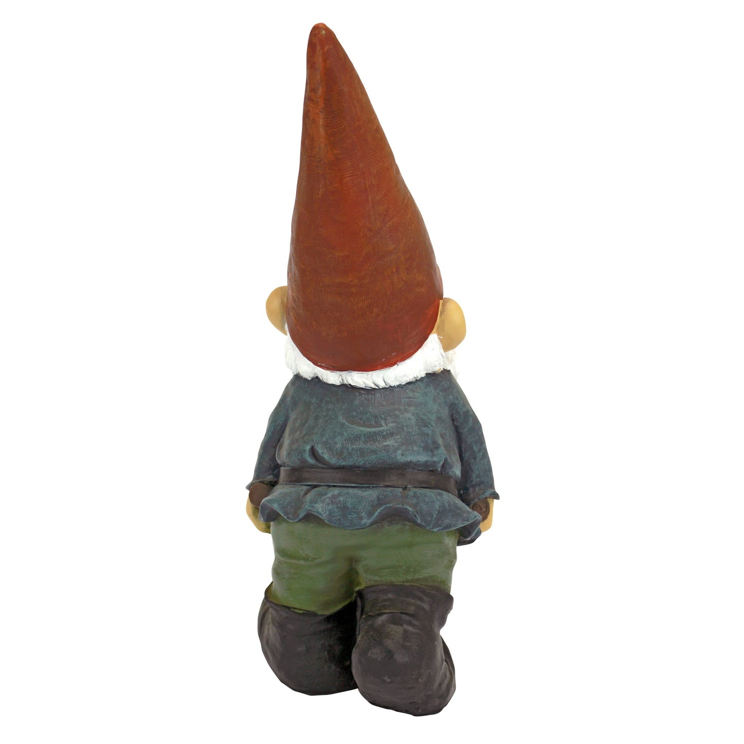 Design Toscano QM2433000 Wheelbarrow Willie Garden Gnome Statue Bird Feeder, 12 inch Multicolored