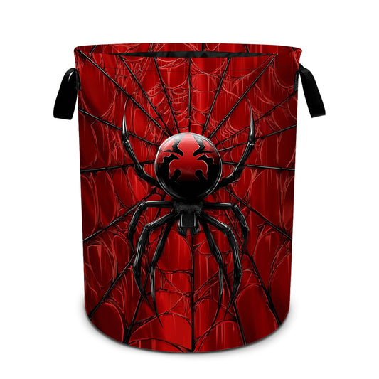Halloween Laundry Basket Foldable Laundry Hamper With Handles Clothes Storage Bucket Organizer Laundry Bag For Bedroom Bathroom Laundry Storage 19.6 x 15.7