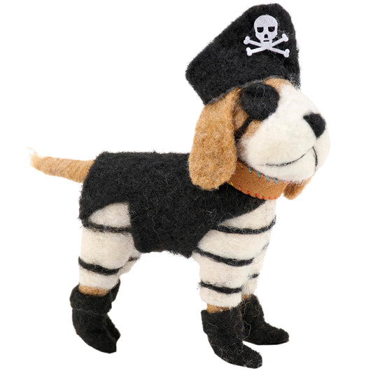 Primitives by Kathy Collectible Critter - Pirate Dog, Coordinate with Our Other Collectible Critters/Figurines for a Delightful/Seasonal Display