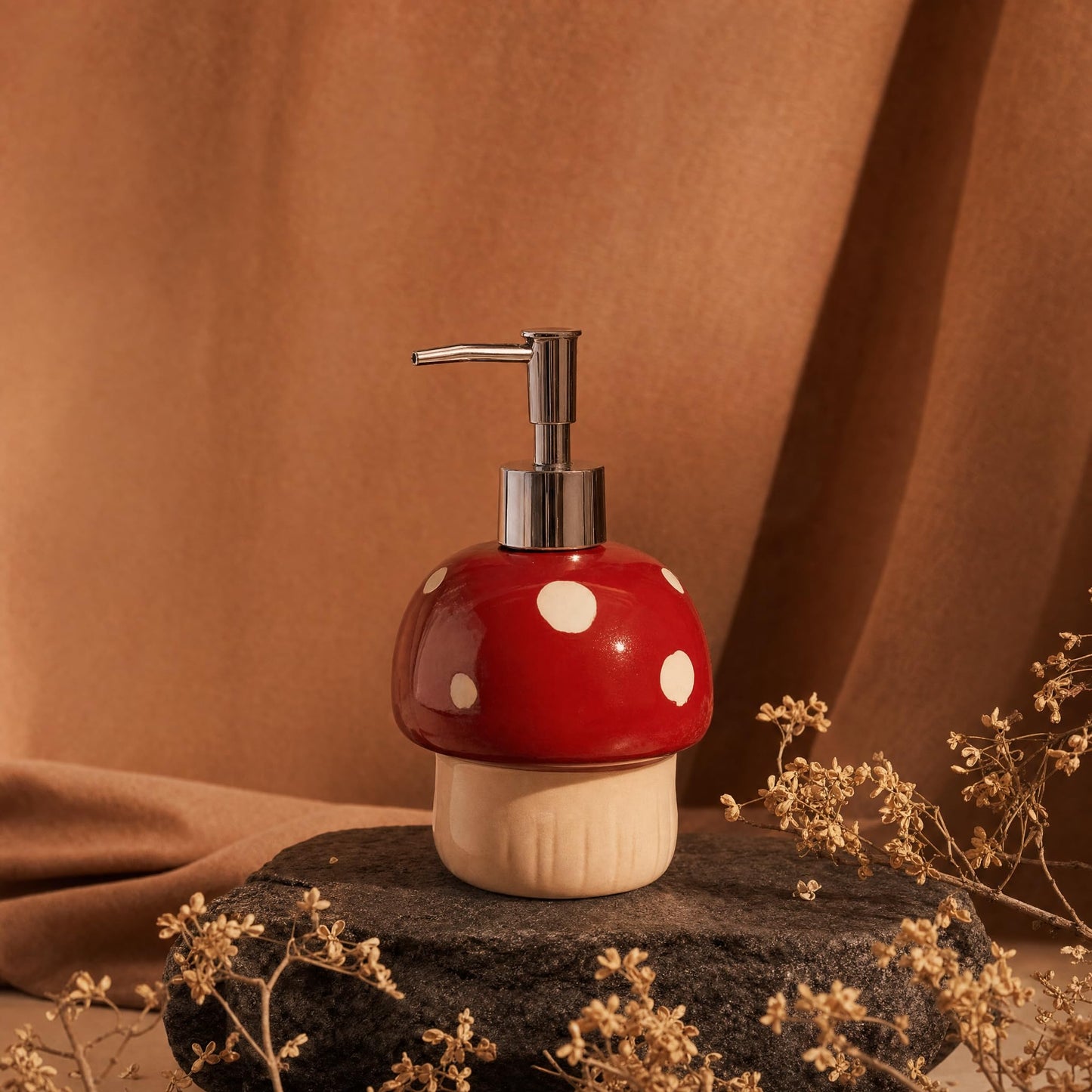 Cute Mushroom Soap Dispenser, Fun Hand Soap Pump, Mushroom Bathroom Decor, Cute Bathroom Decor, Mushroom Accessories, Mushroom Kitchen Decor, Mushroom Gifts