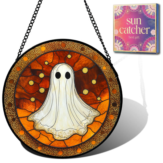 Gothic Ghostly Sun Catchers Indoor Window Decor Acrylic Suncatchers 6.3"