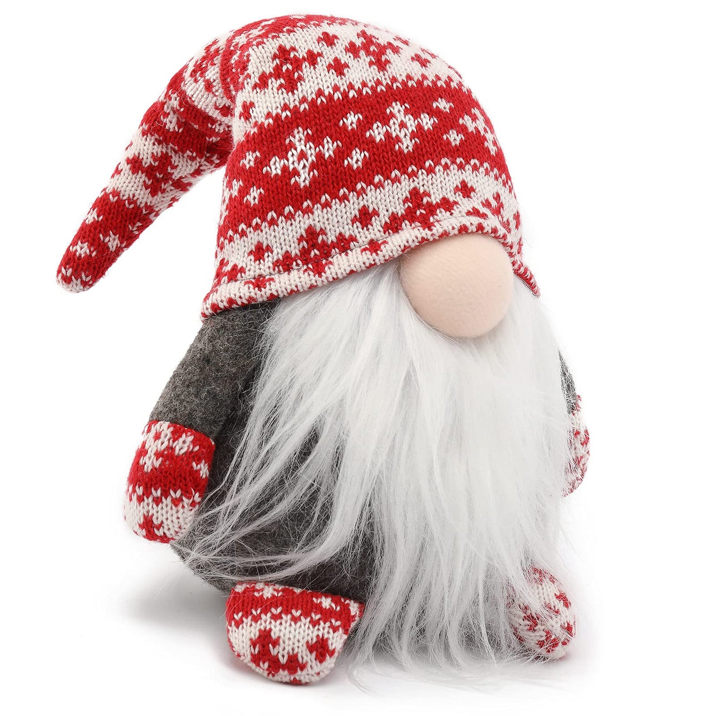 BOPIPA Gnome Christmas Decorations Swedish Tomte Stuffed Gnomes Plush Ornaments Holiday Elf Dwarf Thanksgiving Halloween Valentines Nordic Santa Gifts Home Tiered Tray Tabletop Décor