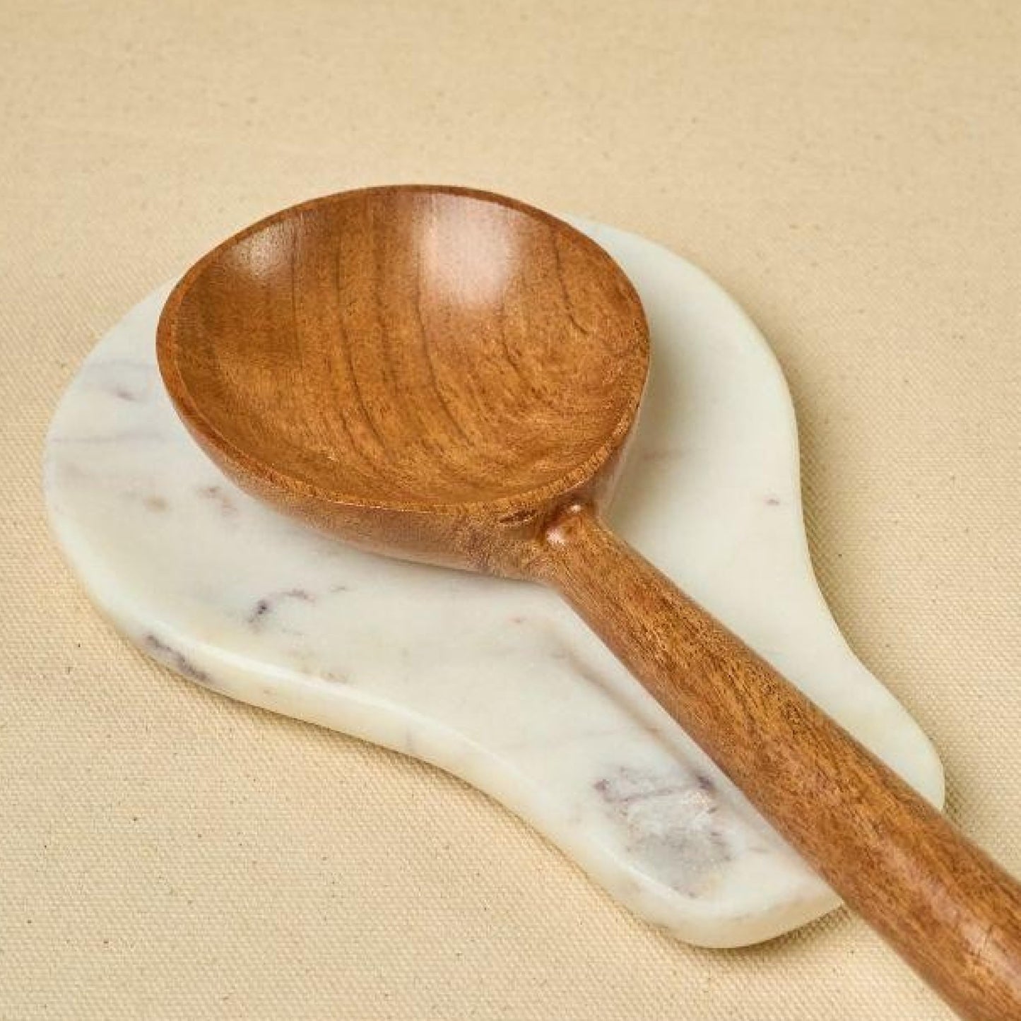 Dreamy Walls Marble Spoon Rest –Kitchen Utensil Holder, Heat-Resistant & Non-Slip Base – Marble Accessory for Stove Top & Countertop, Elegant Gift