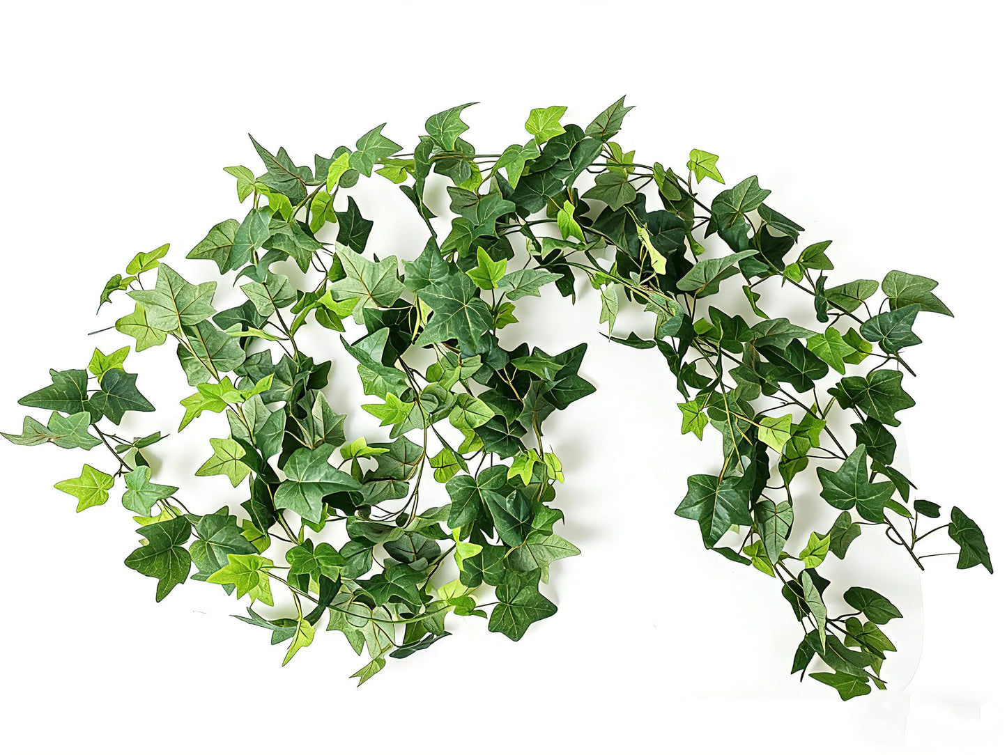 dayuleaf 3 Strands Artificial Vines Ivy Garland 6ft Fake Vine with Silk Green Leaves Faux Hanging Plants Greenery Decoration for Outdoors Party Wedding Indoor Mantle Bedroom Home Decor (Ivy)