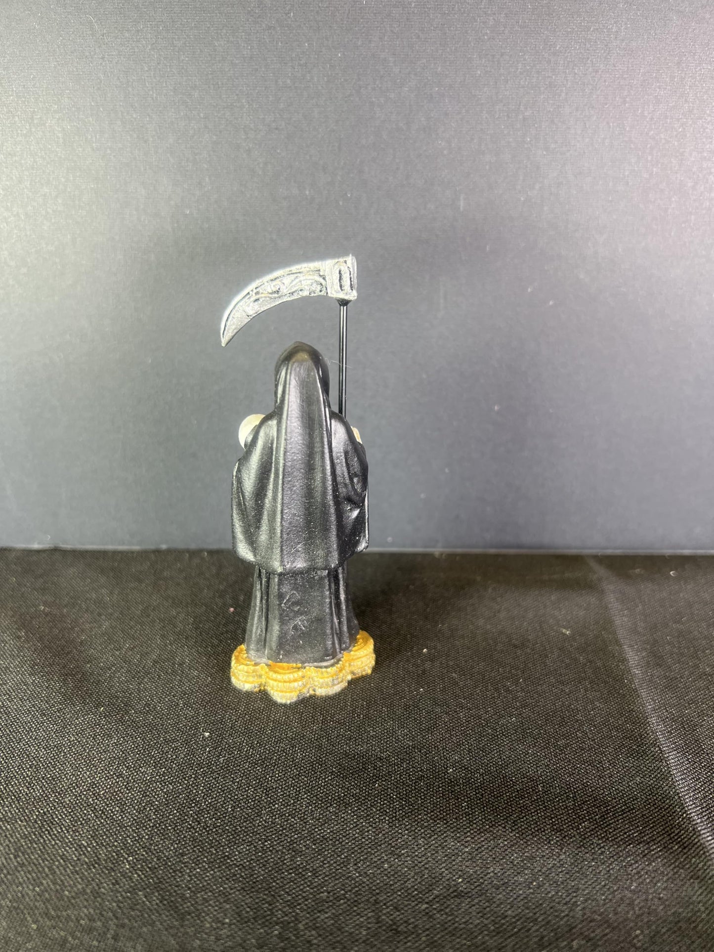 Moviebros 3" Inch Santa Muerte Skull Coin Base Figure Black, Mini