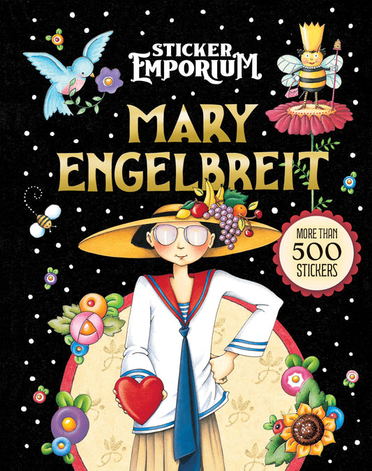 Sticker Emporium Mary Engelbreit: 500+ Exquisite Vintage Stickers for Scrapbooking, Journaling, Planners & Calendars and More - Includes 100 Pattern Pages for Crafts or Scrapbooking