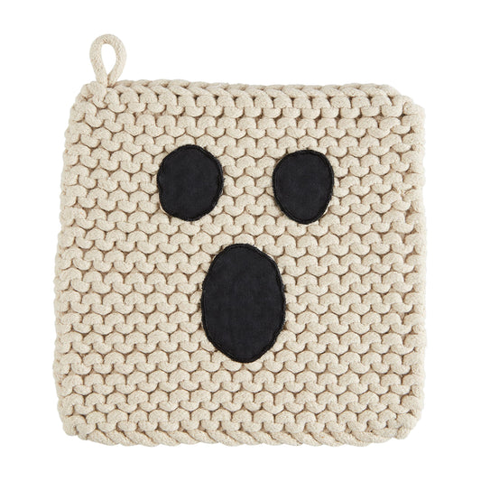 Mud Pie Ghost Halloween Pot Holder