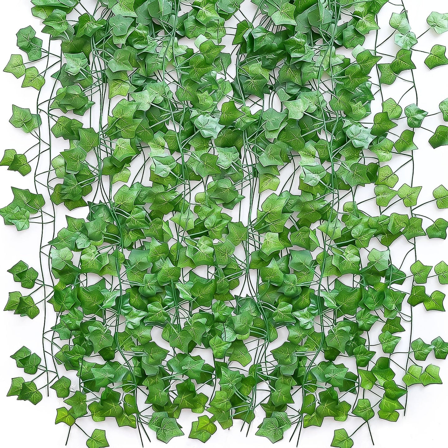 GreeneryVine 36 Pack Fake Greenery Hanging Garland, 270 Feet Fake Vines Leaves, Artificial Ivy Leaf Plants, Flowers Foliage for Bedroom Garden Decor