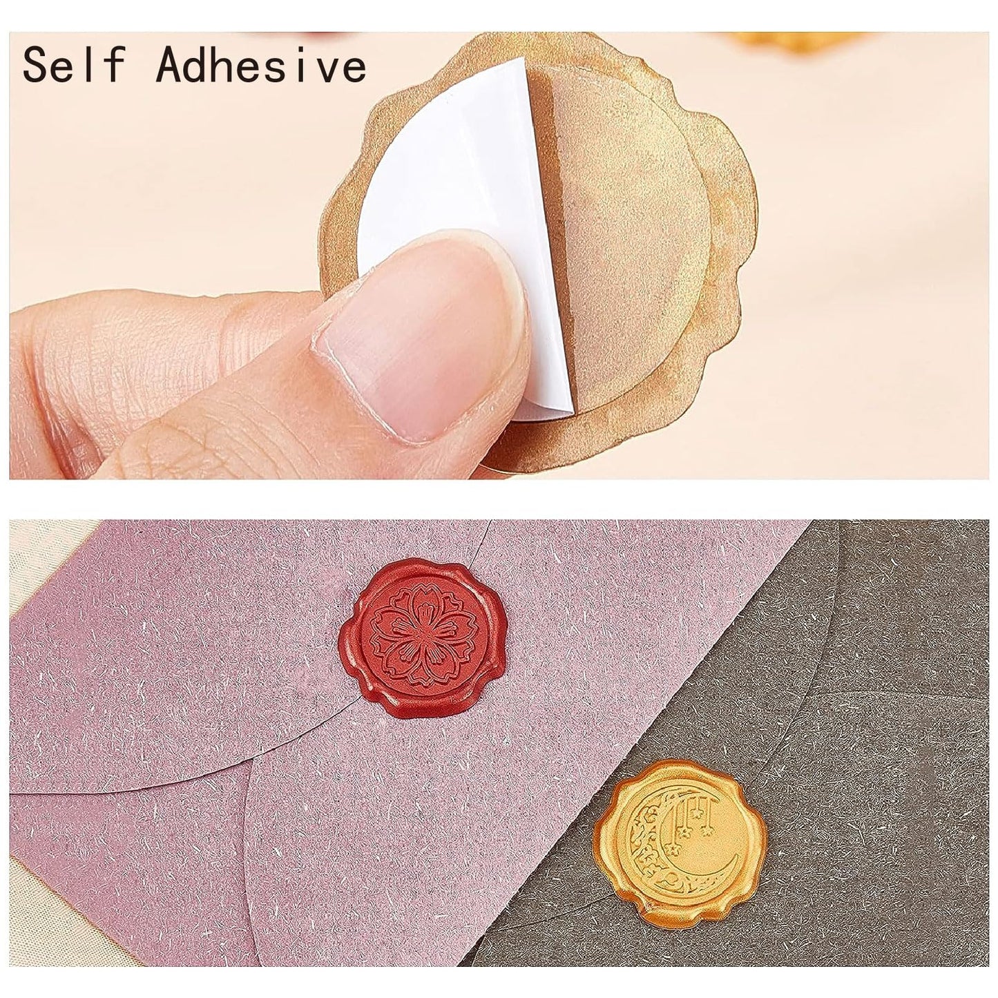 CRASPIRE 50Pcs Letter D Wax Seal Sticker Alphabet Initial Silver Vintage Self Adhesive Seal Stickers Sealing Label Decal for Envelope Invitations Gift Wrapping Wedding Birthday Cards Making Christmas